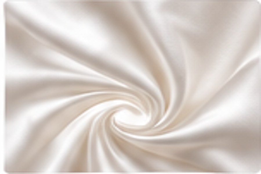 AI illustration of smooth bridal satin fabric